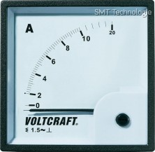 Elektromagnetický panelový měřič Voltcraft 0-10 A/AC
