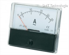 Elektromagnetický panelový měřič Voltcraft 0-25 A/AC