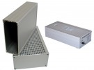 Gie-Tec - Přístrojová krabička EG1, hliníková, 168 x 103 x 42 mm, perforovaná