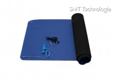 Sada pro ESD pracovní plochu StaticTec Base, 60x120cm, tmavě modrá, ESD náramek a kabel