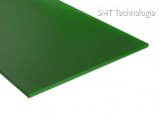 Plexisklo (d x š) 100 mm x 50 mm, tloušťka materiálu 3 mm, zelená, čirá (tónovaná), 1 ks