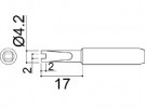 Asia Import - Náhradní hroty pro pájecí stanice ST50-A/ST80-A (T-RT)